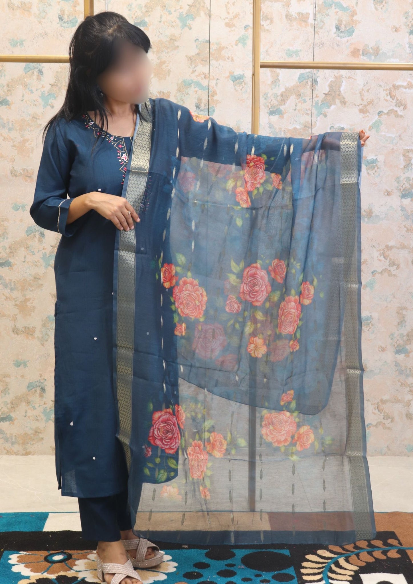 Kurta Set with Subtle Embroidery